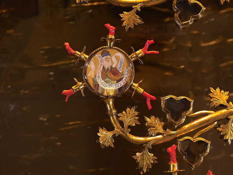 Detail of Tree of Love, Romantic Lucignano